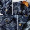 Lucianno™ - Patchwork-Jeanshemd